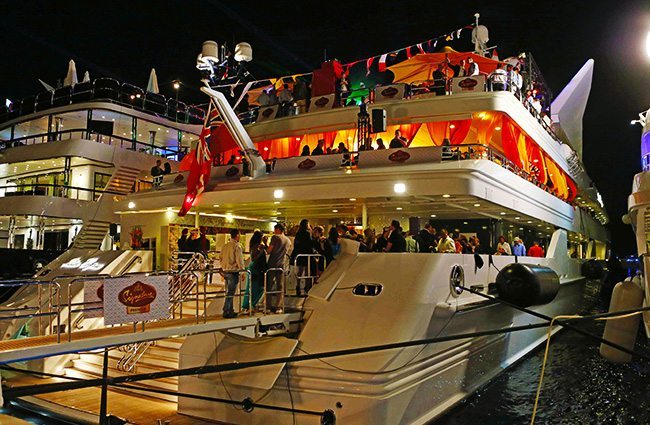 monaco grand prix yacht party